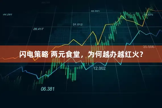 闪电策略 两元食堂，为何越办越红火？