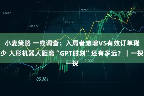 小麦策略 一线调查：入局者激增VS有效订单稀少 人形机器人距离“GPT时刻”还有多远？｜一探